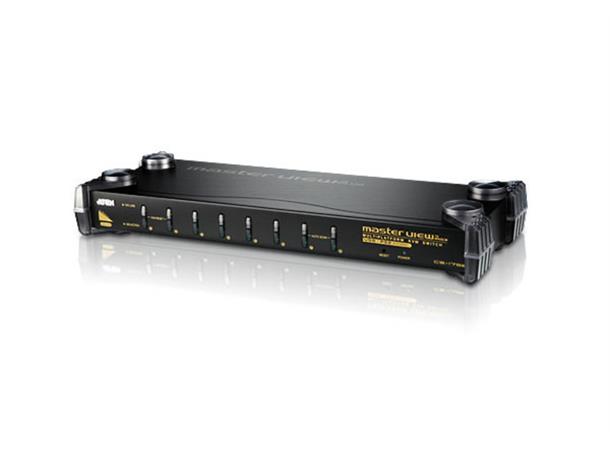 Aten KVM Switch  8-Port VGA VGA USB PS2 Audio OSD 